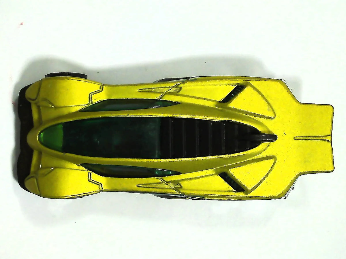 SIDE DRAFT, Hot Wheels 2001, Resoraki, Die cast, Żółty 1:64 – zdjęcie 6