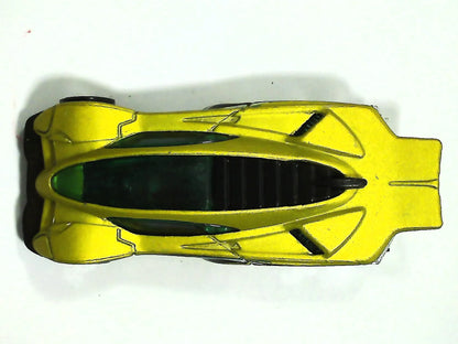 SIDE DRAFT, Hot Wheels 2001, Resoraki, Die cast, Żółty 1:64 – zdjęcie 6