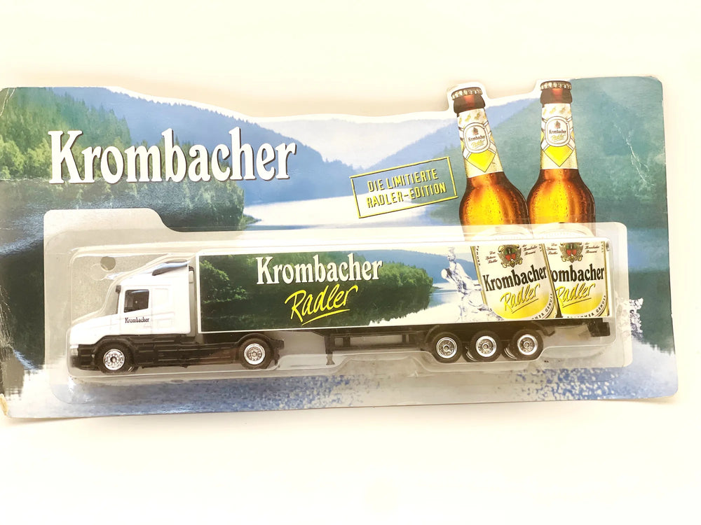 Scania Truck Grell 1:87 Ciężarówka Promocyjna Krombacher Blister Biały