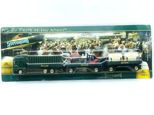 MAN TRUCK Grell 1:87 Ciężarówka Promocyjna Sternquell Blister Wózek Widłowy