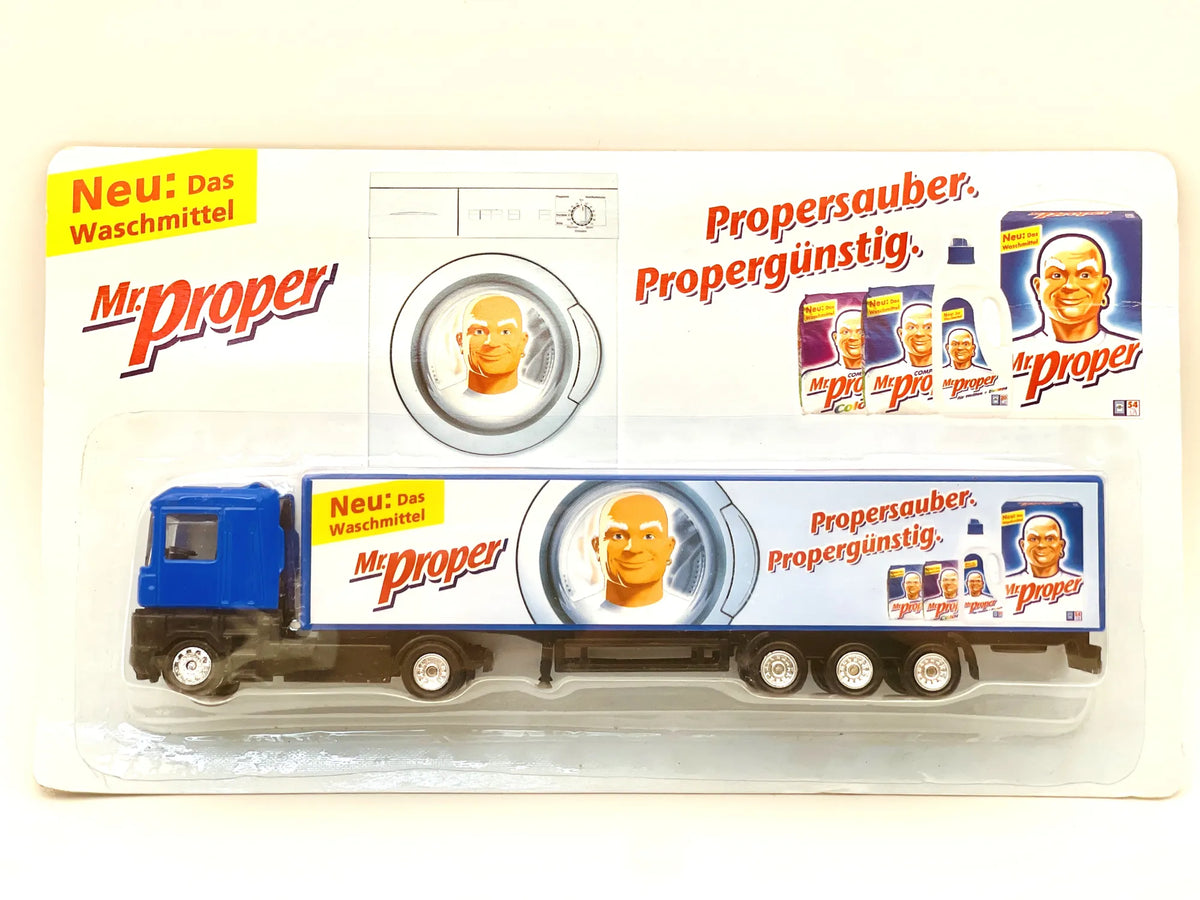 Renault Magnum Giveaway GMBH 1:87 Ciężarówka Promocyjna Mr. Proper Blister