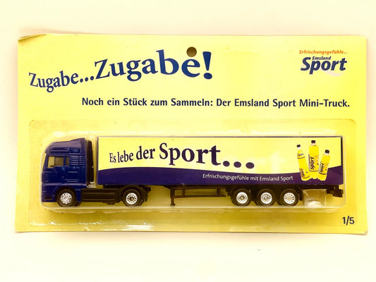 MAN TRUCK Hümmer 1:87 Blister Reklama Emsland Sport „Zugabe... Zugabe!”