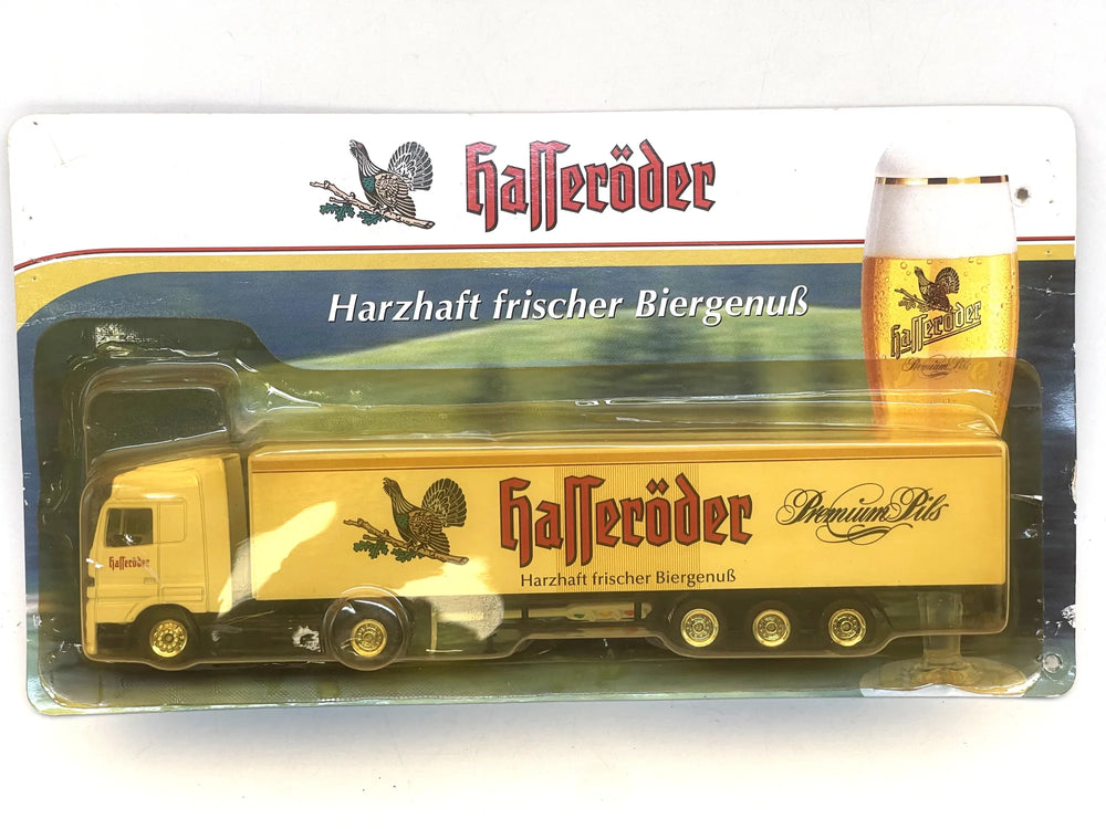 Mercedes-Benz Actros Grell 1:87 Hasseröder Blister Złoty