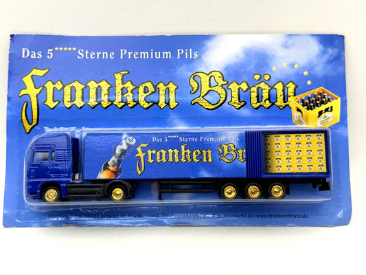 MAN Hümmer 1:87 Ciężarówka Promocyjna Franken Bräu Luzak Niebieski Reklama