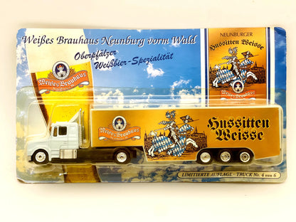 Freightliner DGD 1:87 Ciężarówka Promocyjna Weißes Brauhaus Blister Złoty