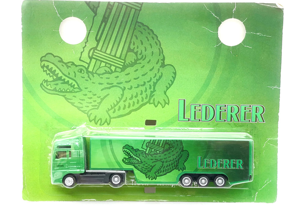 MAN TRUCK DGD 1:87 Ciężarówka Promocyjna LEDERER Blister Zielony