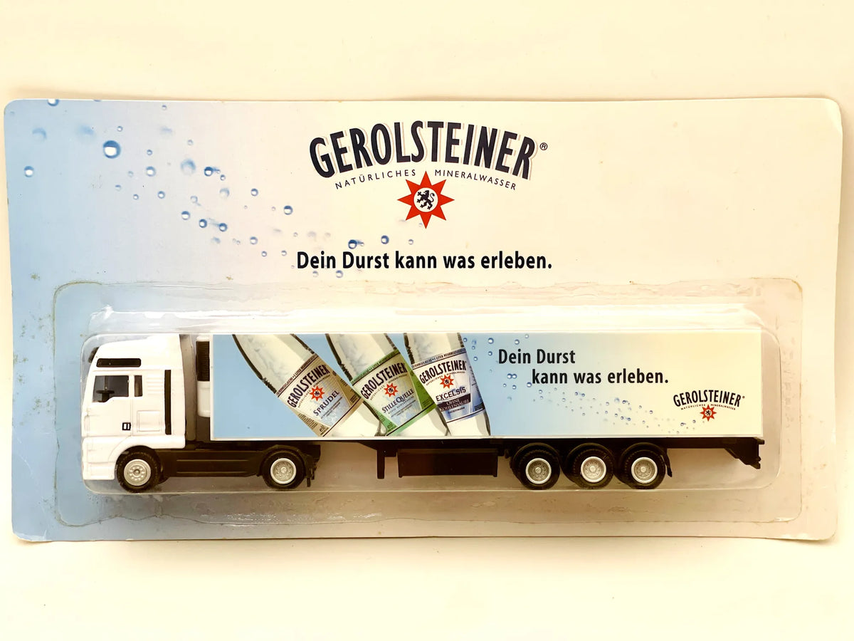 MAN TRUCK Vierke 1:87 Ciężarówka Promocyjna Blister Promocyjny Gerolsteiner