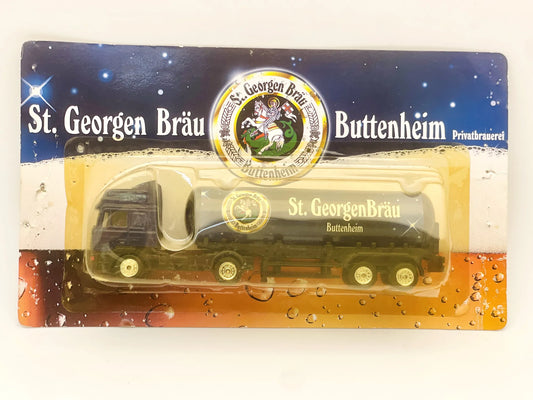 MAN TRUCK DGD 1:87 Ciężarówka Promocyjna St. Georgen Bräu Blister Czarny