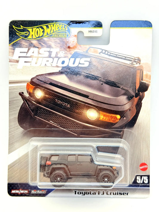TOYOTA FJ CRUISER Hot Wheels Premium Hot Wheels 2024 Czarny 1:64