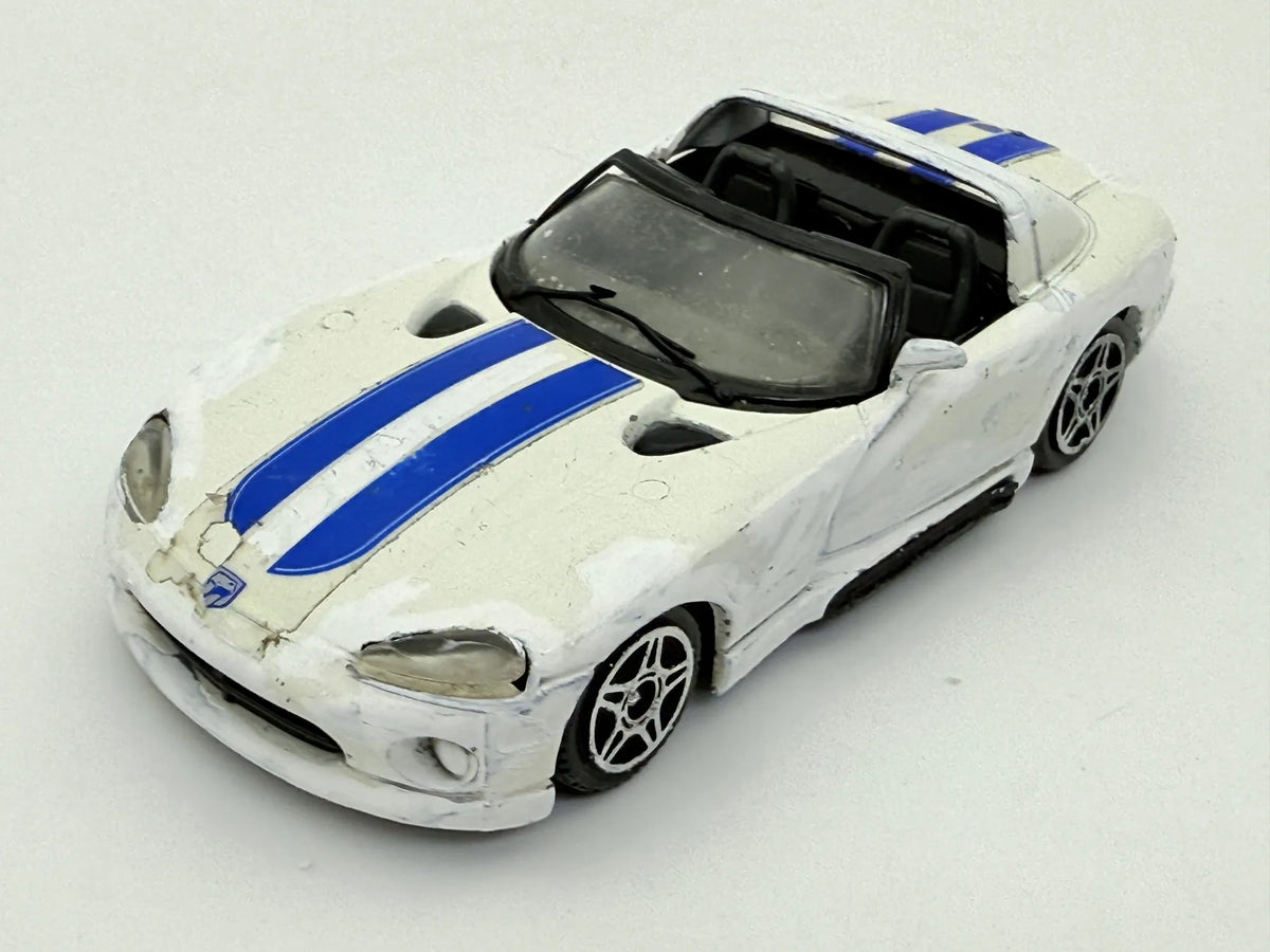 Dodge Viper Bburago Biały 1:43 Made in Włochy – zdjęcie 12