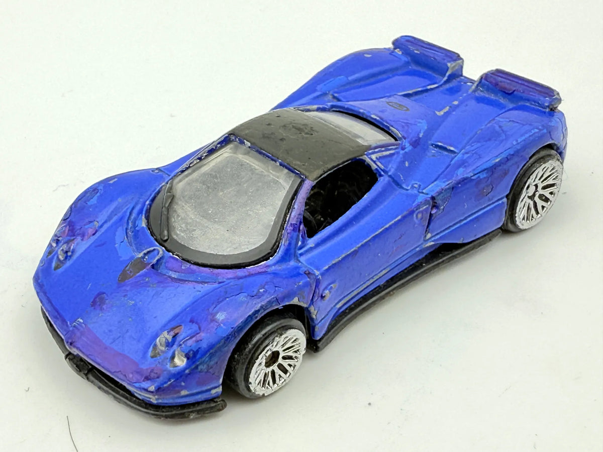 PAGANI ZONDA C12, MotorMax, Die cast 6081, Niebieski, 1:64, Resoraki – zdjęcie 8