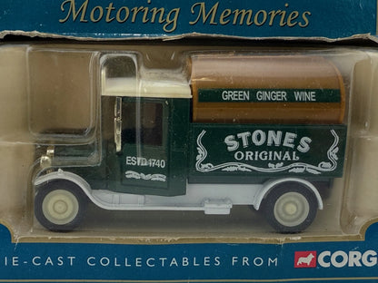 Stone'S Ginger Wine Van Corgi Classics Corgi 1999 Zielony – zdjęcie 7