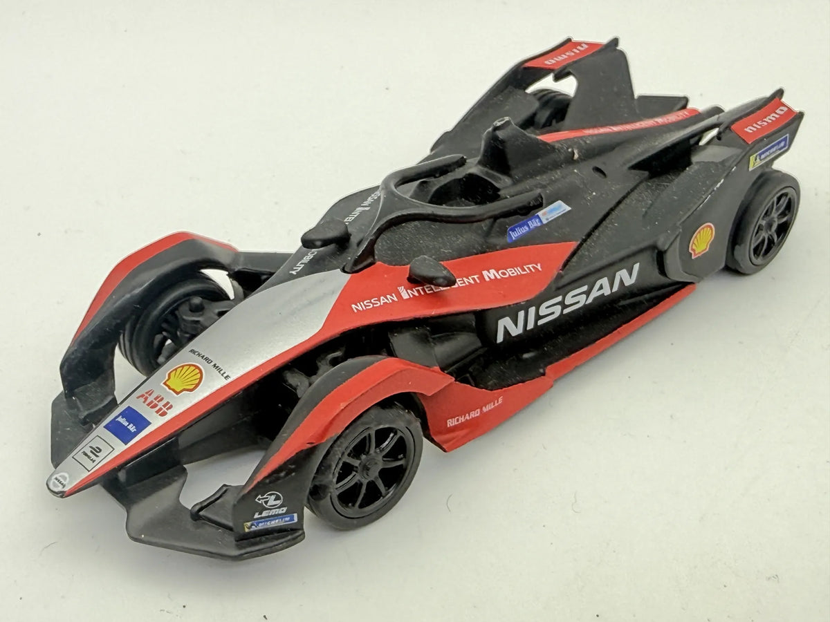 NISSAN FORMULA E GEN 2 CAR, Shell, Brandbase, Die cast FCB1520, Czarny 1:32 – zdjęcie 9