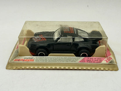 PORSCHE 911 Majorette 1983 Czarny 1:60 Made in France – zdjęcie 7