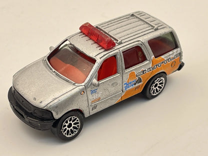 FORD EXPEDITION, Matchbox 1998, Resoraki, Die cast, Srebrny 1:68 – zdjęcie 8