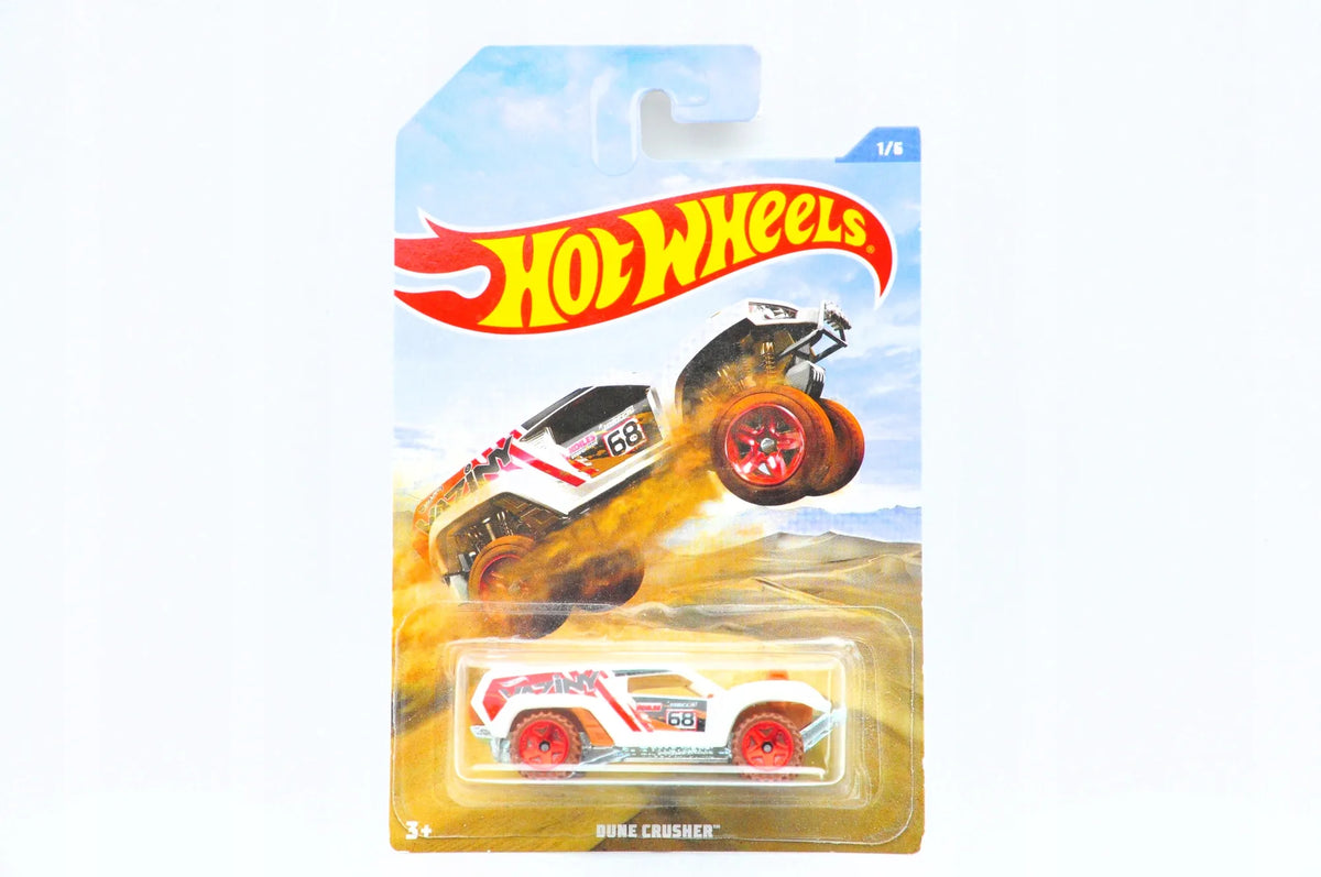 Dune Crusher Hot Wheels 2018 Biały 1:64 – zdjęcie 9