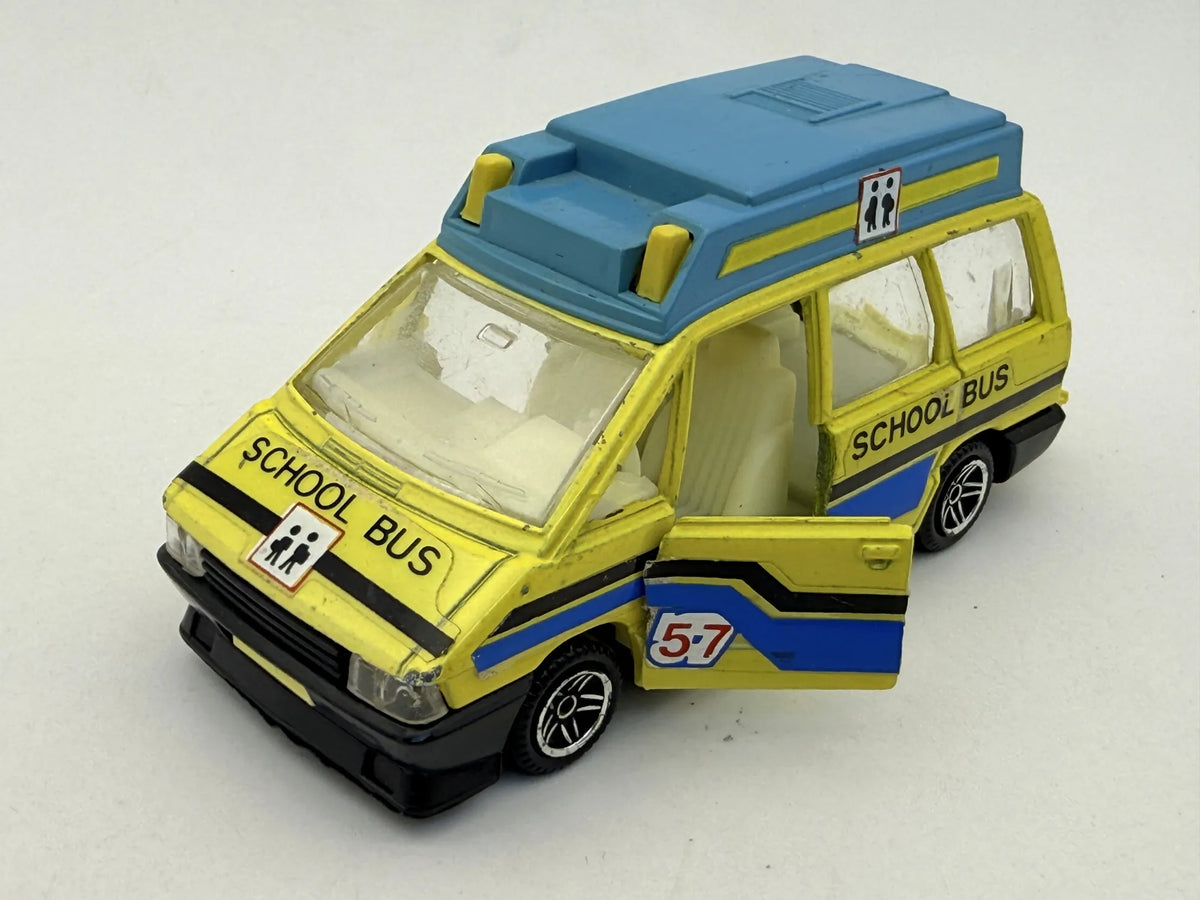 RENAULT ESPACE School Bus Guisval '80 Żółty 1:44 Made in Spain – zdjęcie 8
