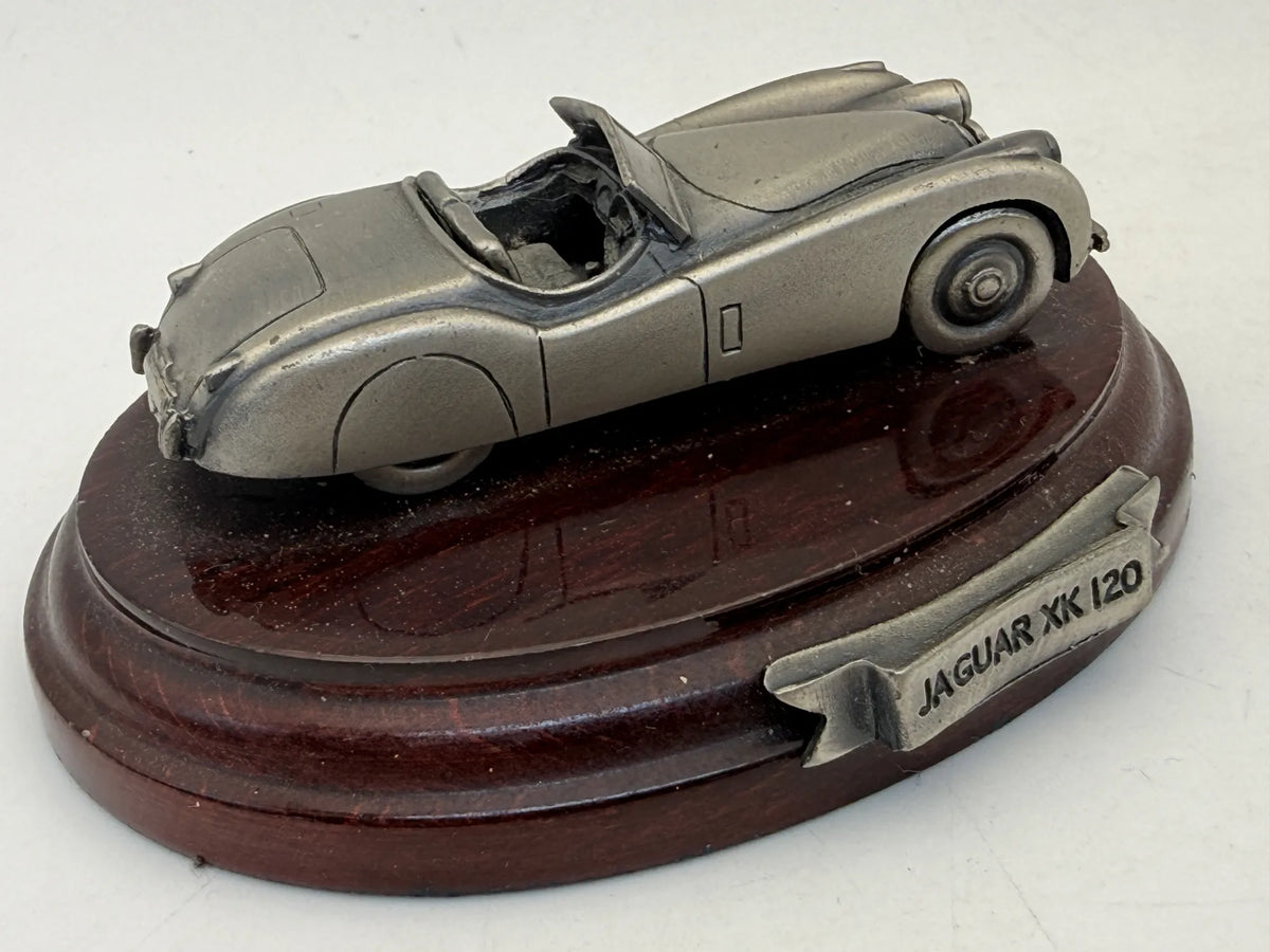 Jaguar XK 120 Mark Models Ltd Craftsman Studio Srebrny 1:64 Hand Crafted – zdjęcie 8