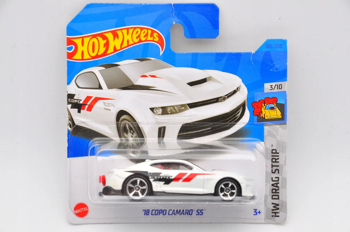 '18 Copo Camaro Ss Hot Wheels 2023 Biały 1:64 – zdjęcie 9