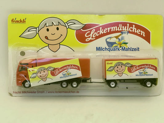MAN TRUCK Grell 1:87 Ciężarówka Promocyjna Blister Leckermäulchen Frischli
