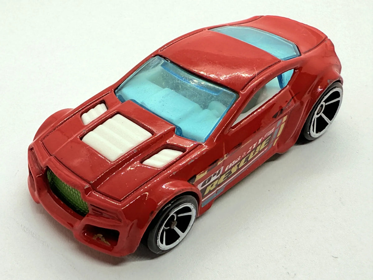 Amerykański Muscle Car Koncept Hot Wheels Czerwony 1:64 – zdjęcie 8