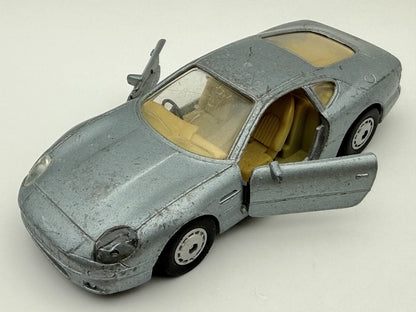 ASTON MARTIN DB7 COUPE, Maisto, Die cast, SzaaroBłękitny, 1:40, Resoraki – zdjęcie 9