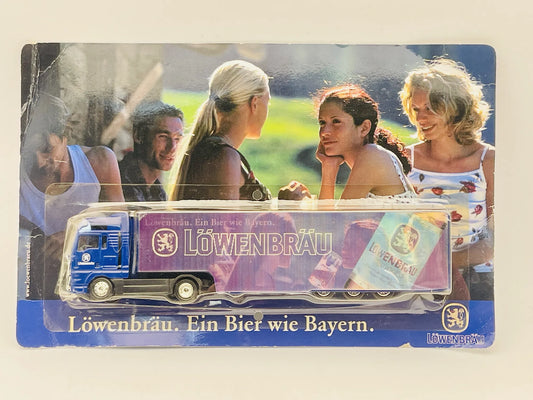 MAN TRUCK Hümmer 1:87 Ciężarówka Promocyjna Fioletowy Blister Löwenbräu