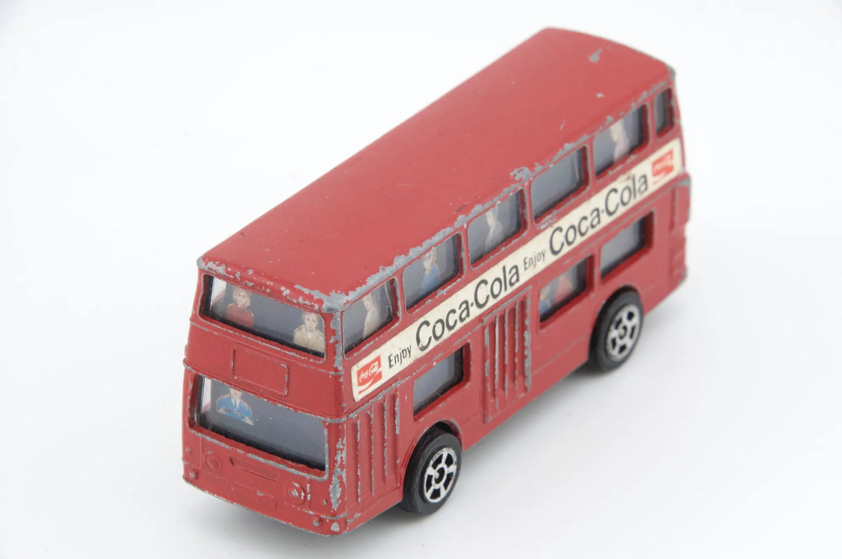 DAIMLER FLEETLINE Corgi '80 Czerwony 1:64 Made in Gt Britain – zdjęcie 8