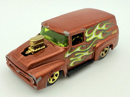1956 Ford Hot Wheels Brązowy 1:64 – zdjęcie 8
