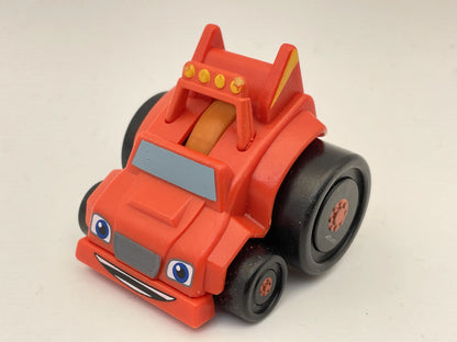 Blaze i Mega Maszyny, Viacom 2017, Die cast 11897, Czerwony, Resoraki – zdjęcie 8