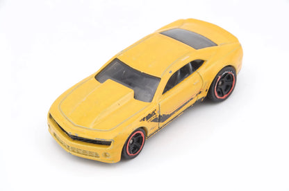'13 Copo Camaro Hot Wheels Żółty 1:64 – zdjęcie 8