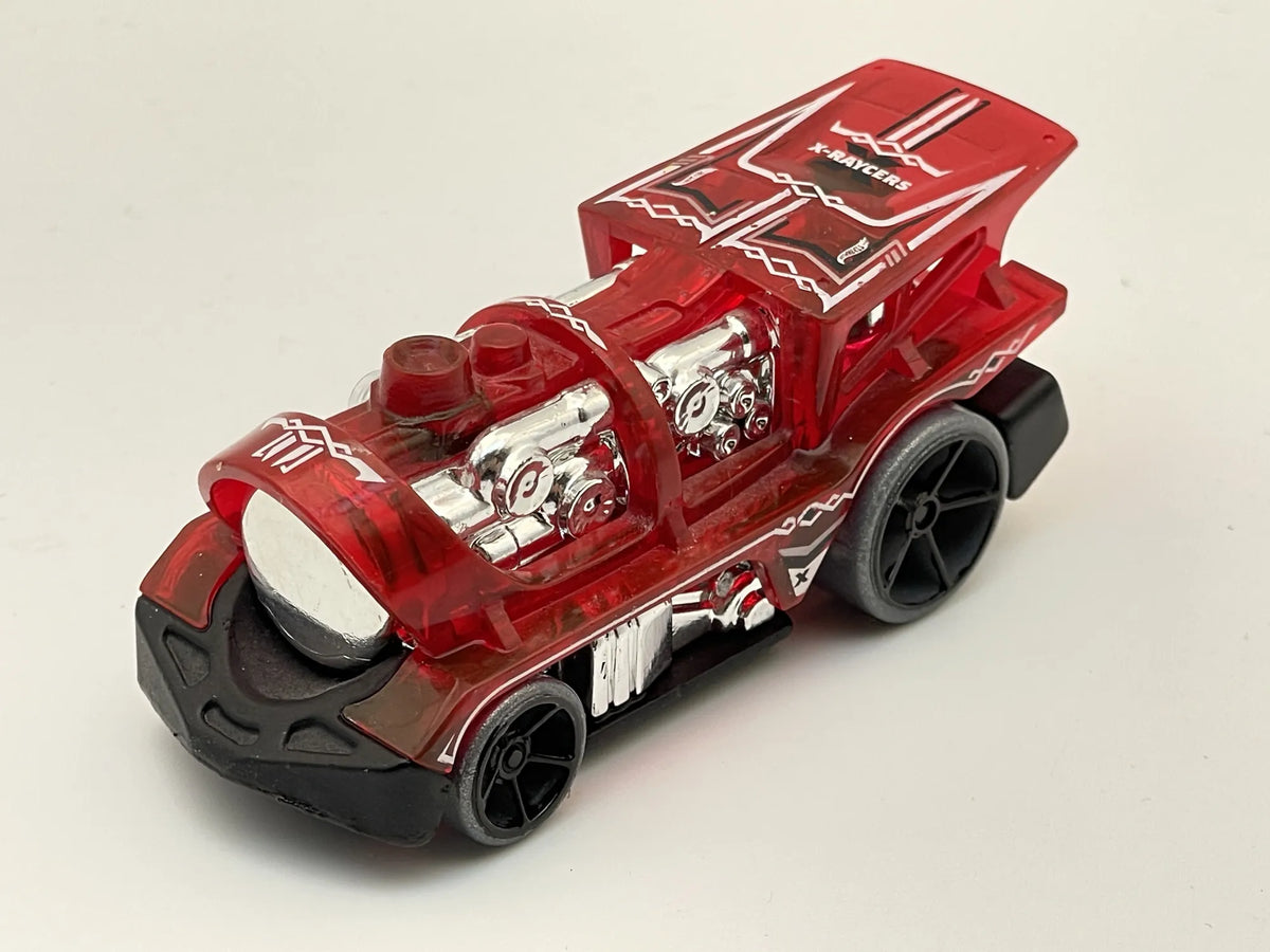 LOCO MOTORIN', Hot Wheels 2019, Resoraki, Die cast Ghb65, Czerwony, 1:64 – zdjęcie 8