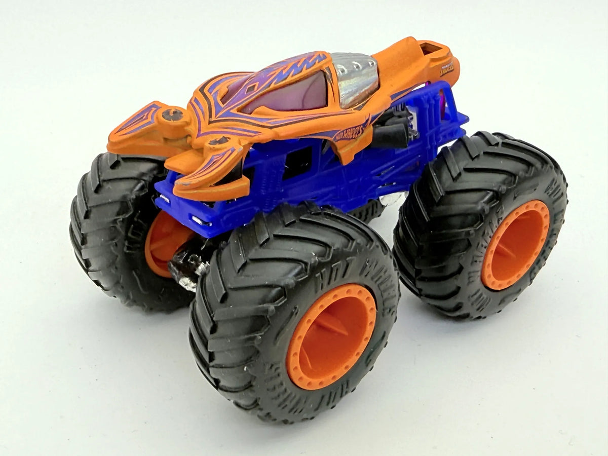 Monster Truck Hot Wheels Pomarańczowy, 1:64 – zdjęcie 7