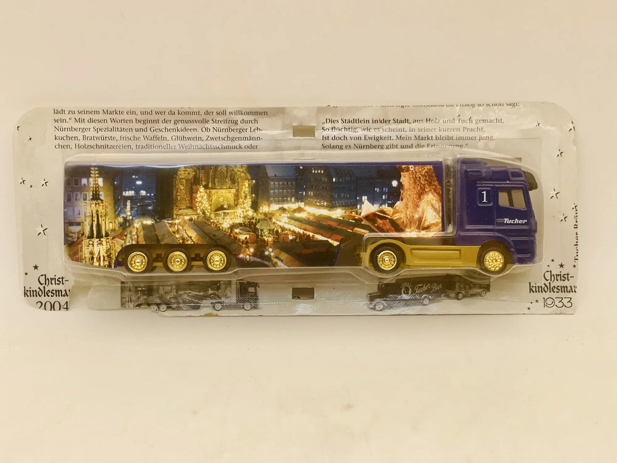 Mercedes-Benz Actros High Speed 2004 1:87 Tucher Blister Niebieski – zdjęcie 6
