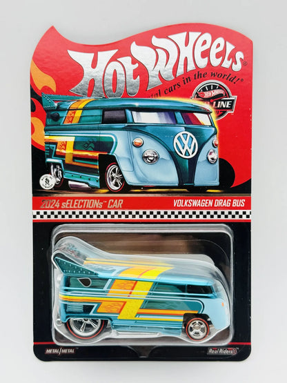 Volkswagen Drag Bus Hot Wheels 2025 Red Line Club 1:64 Van Blister – zdjęcie 9