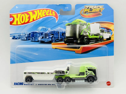 Racing Convoy Hot Wheels 2025 1:64 Ciężarówka Blister Zielony – zdjęcie 9