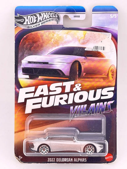 Delorean Alpha5, Fast&Furious Villains Hot Wheels, Resoraki, Die cast, 1:64 – zdjęcie 3