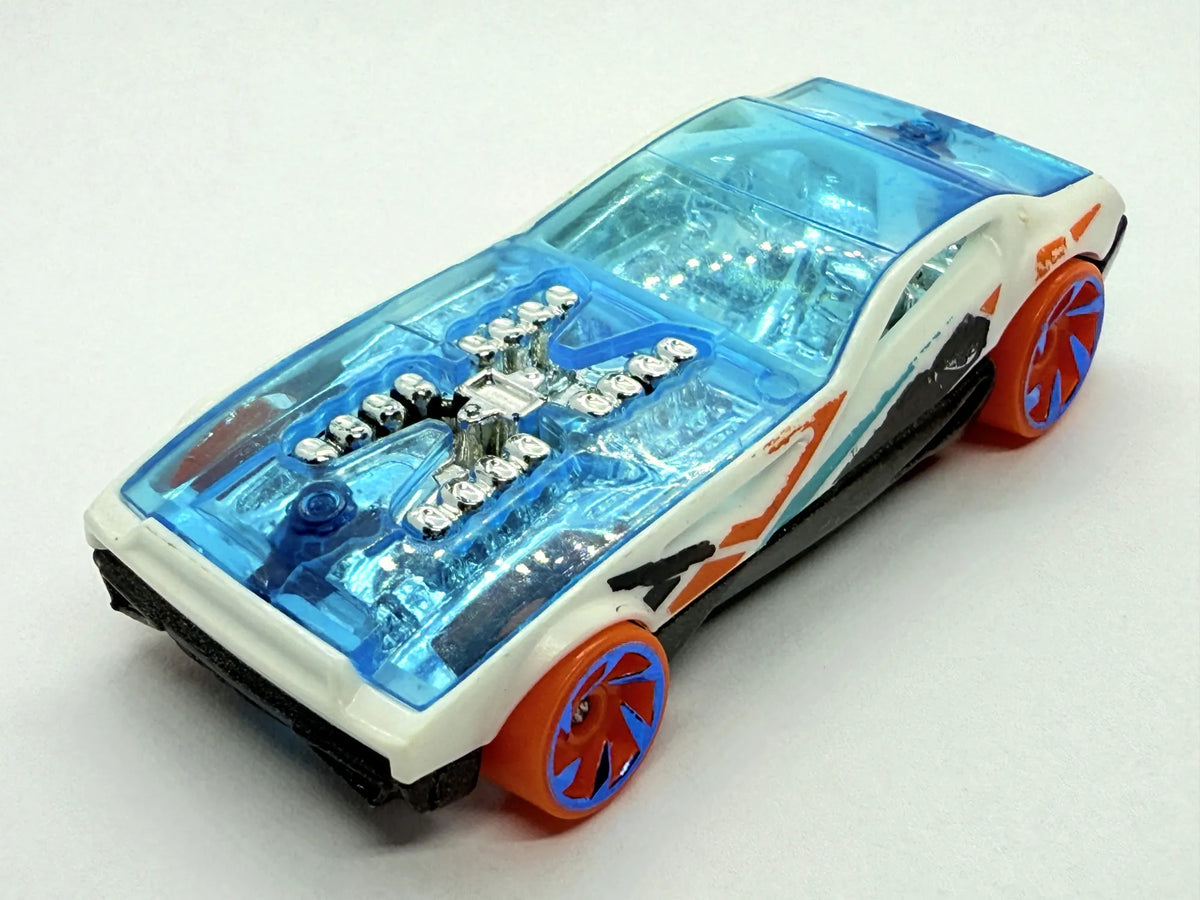 Power Pistons X-Raycers Hot Wheels Biały 1:64 – zdjęcie 10