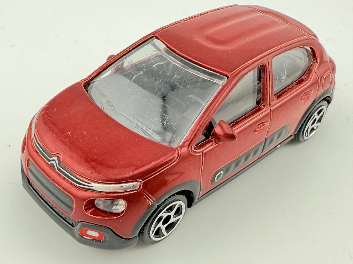 CITROEN C3, Majorette, Die cast REF:25AM, Czerwony, 1:57, Resoraki – zdjęcie 8