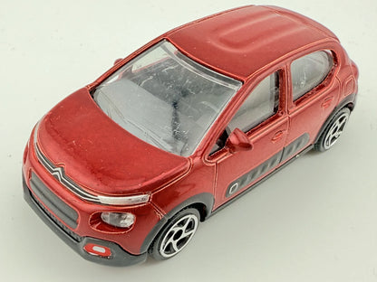 CITROEN C3, Majorette, Die cast REF:25AM, Czerwony, 1:57, Resoraki – zdjęcie 8
