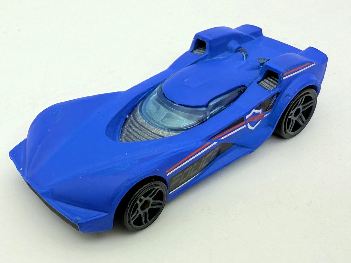Scoopa Di Fuego, Hot Wheels 2009, Police Policja, die cast, niebieski, 1:64 – zdjęcie 7