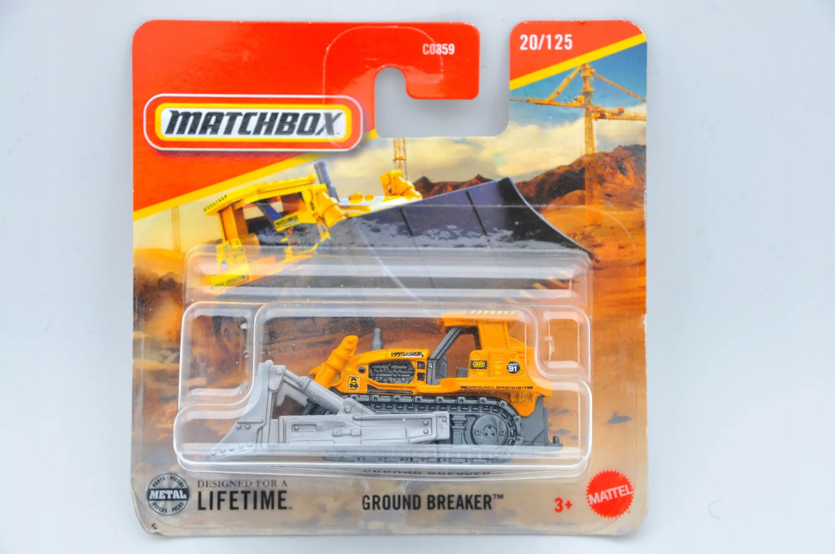 GROUND BREAKER Matchbox 2024 Pomarańczowy 1:64 – zdjęcie 9