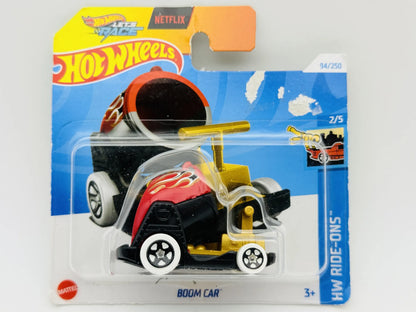 Boom Car Hot Wheels 2024 HW RACE DAY 1:64 Blister Czarny – zdjęcie 8