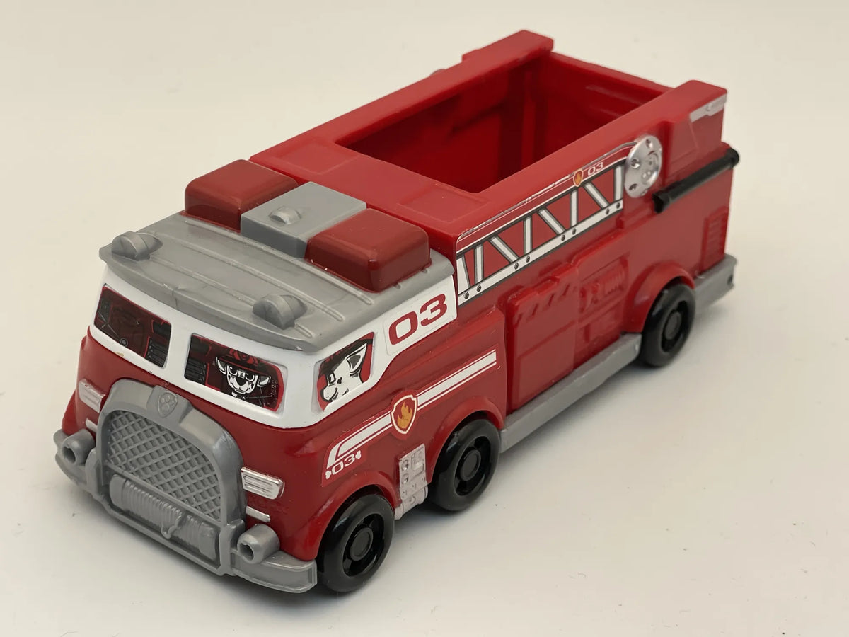 Chase Psi Patrol, WÓZ STRAŻACKI, Spin Master, Die cast 17756, Czerwony 1:64 – zdjęcie 8