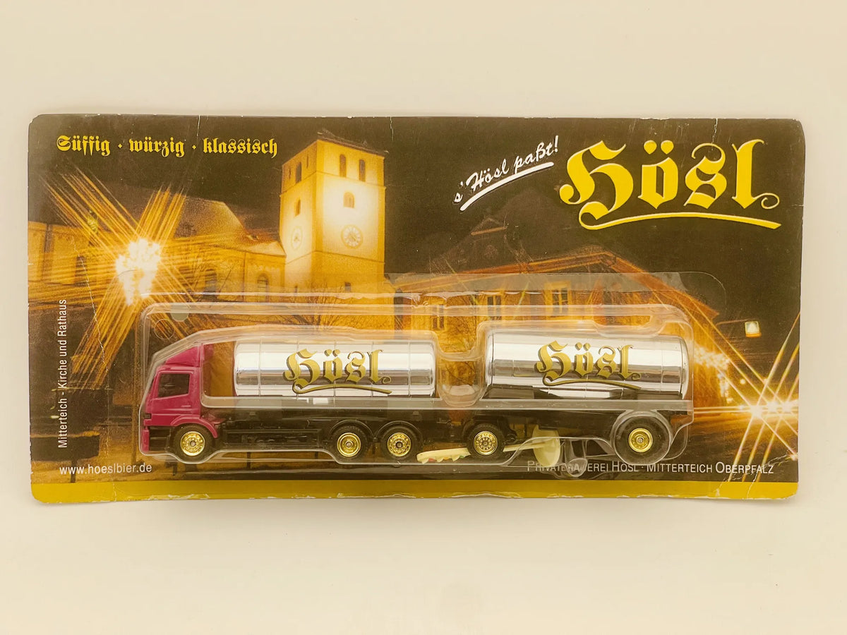 Mercedes-Benz Actros Z Naczepą Cysterną Grell 1:87 Hösl Blister Promocyjny – zdjęcie 7