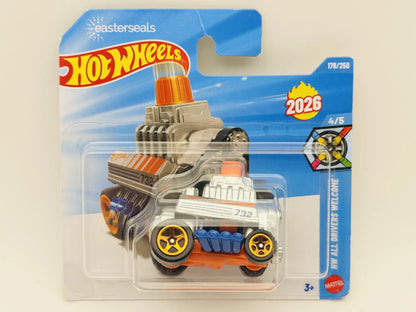 Fantasy Car Hot Wheels 2026 Hw All Drivers Welcome 1:64 732 Blister Srebrny – zdjęcie 7