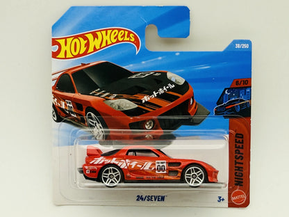 24/Seven Hot Wheels 2026 Nightspeed 1:64 600 Blister Czerwony – zdjęcie 6