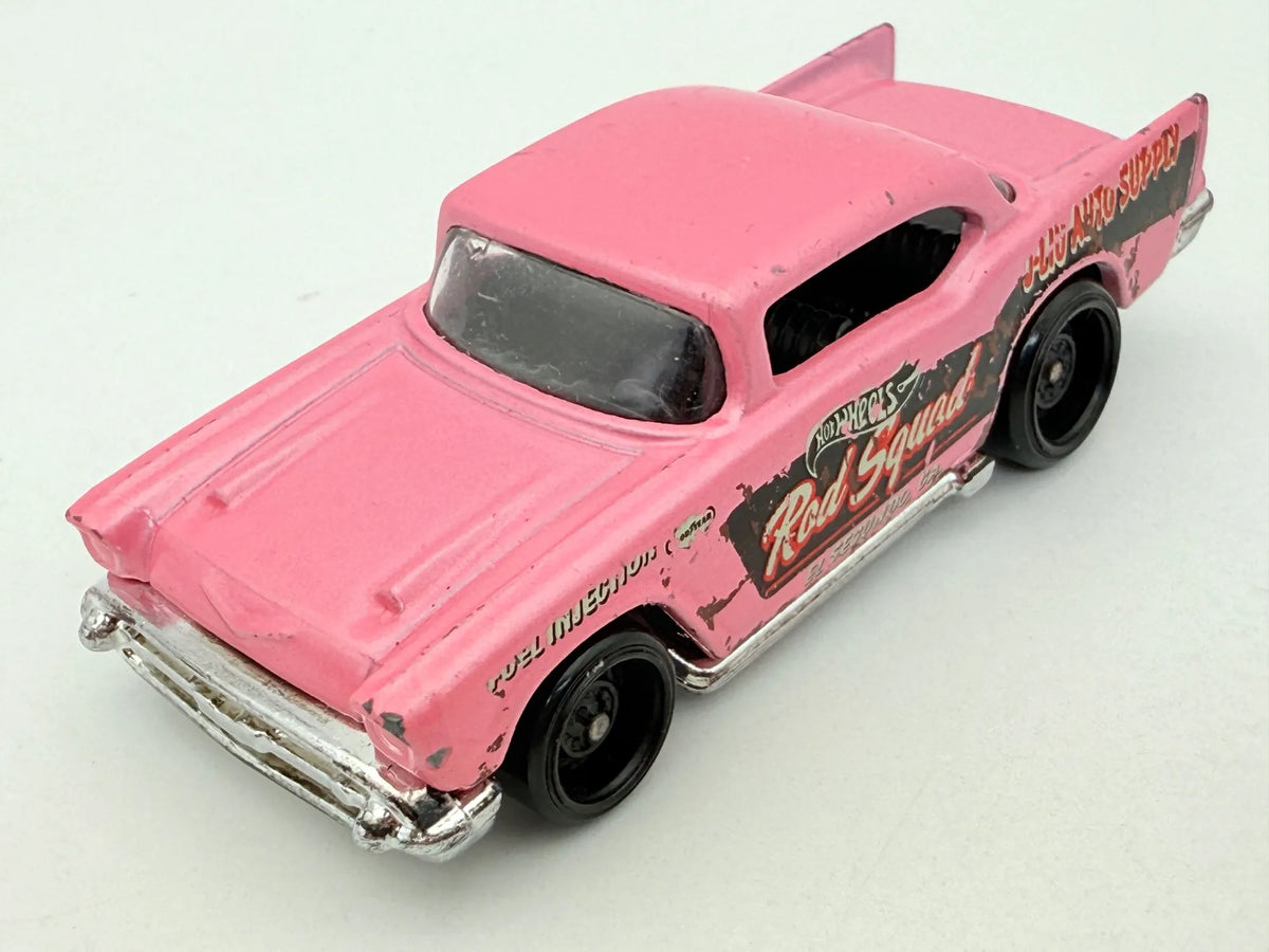 '57 Chevrolet Chevy, Hot Wheels, resoraki, die cast, 1:60 – zdjęcie 8