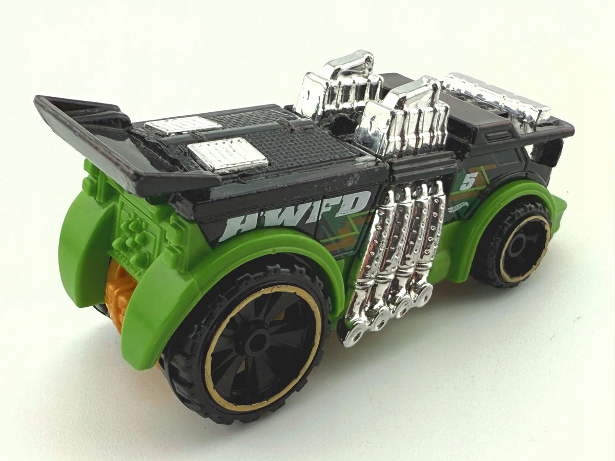 Backdrafter Hot Wheels 2014 Zielony 1:64 – zdjęcie 8