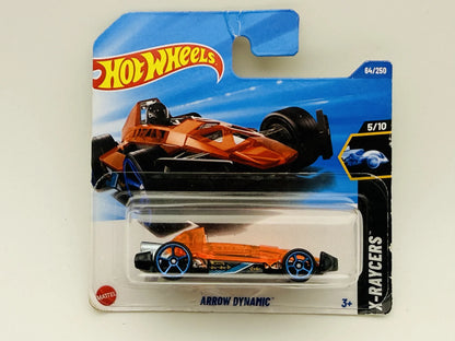 Arrow Dynamic Hot Wheels 2025 X-Raycers 1:64 Blister Pomarańczowy – zdjęcie 6